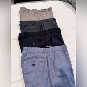 4 Pairs of Mens Designer Slacks